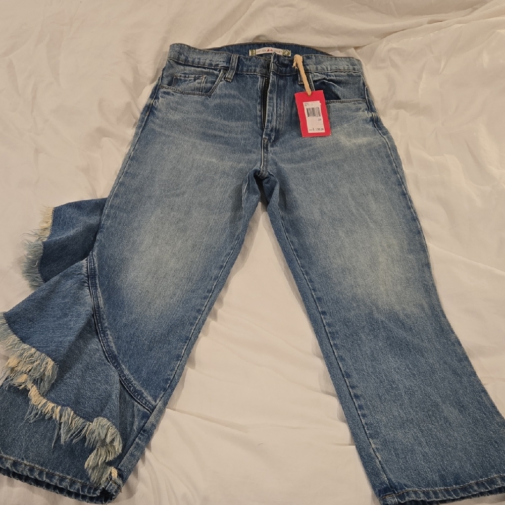 Chelsea & Violet Light Blue Flare Jeans